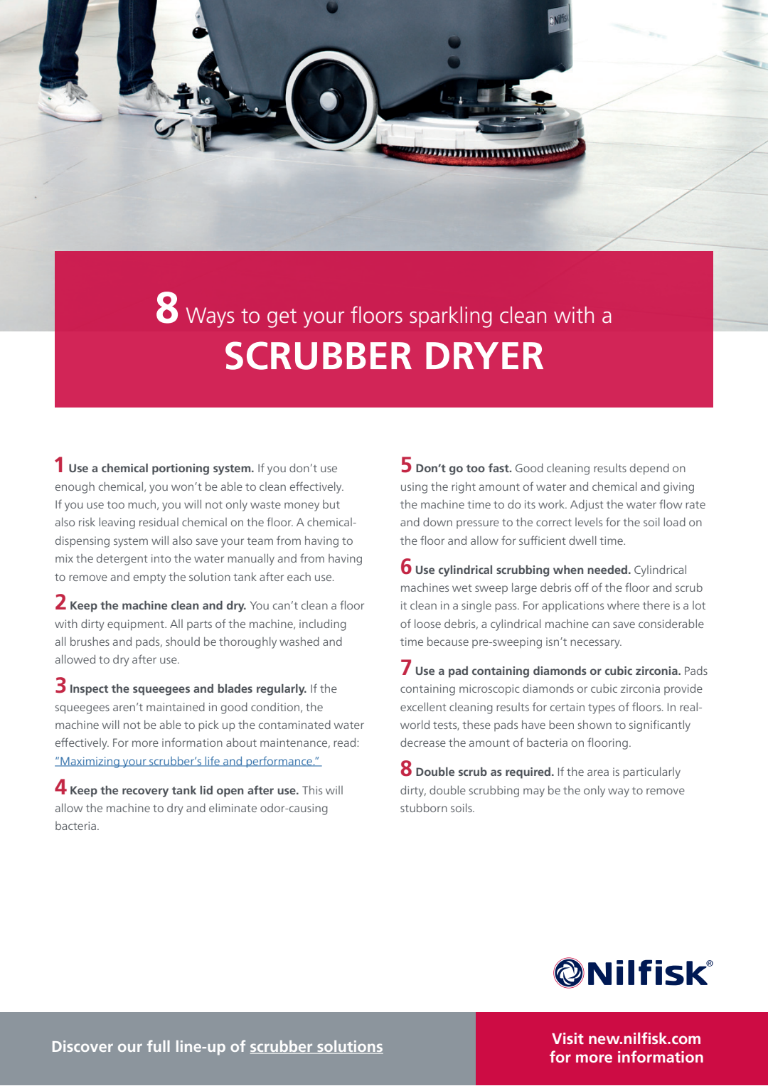 EN Scrubber Dryer Tips & Tricks