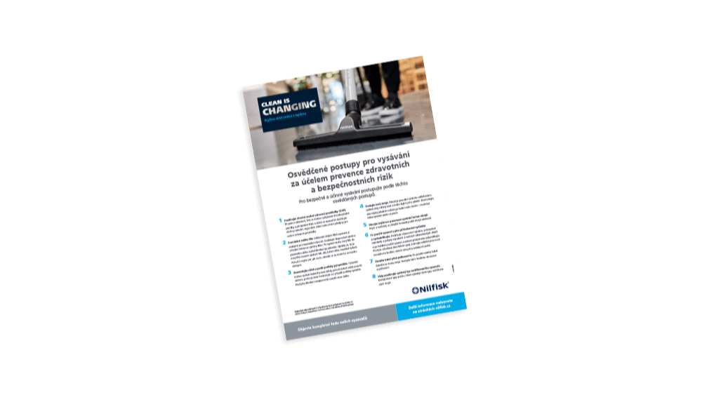 Osvědčené postupy pro vysávání